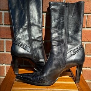 ANTONIO MELANI Black Heeled Boots